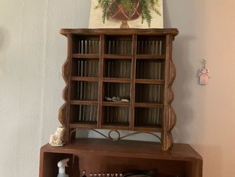Gorgeous wooden vintage collectible case
