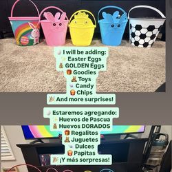 Canastas para niño y niño