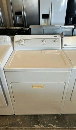 White Maytag Electric Dryer Large Capacity