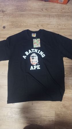 XL black Burberry bape shirt for 45$