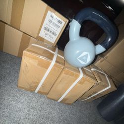 GYM Equipment, Kettlebells, Bike / Yoga Mats, and Dumbell Racks