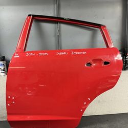 2024-2025 SUBARU IMPREZA LEFT REAR DOOR OEM USED