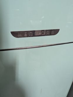 Retro mini fridge
