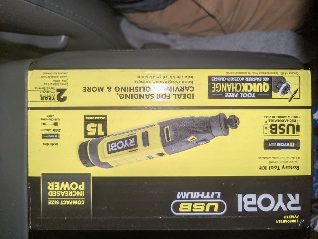 !! BRAND NEW (UNOPENED)  RYOBI ROTARY TOOL KIT !!