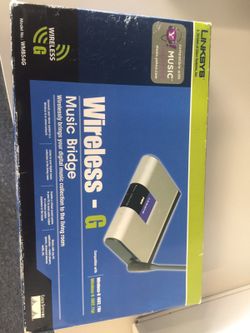 LINKSYS wireless G music bridge