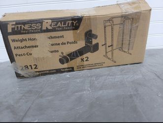 Fitness reality extended 9 in olympic weight plate online holder