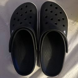 Black and White crocs