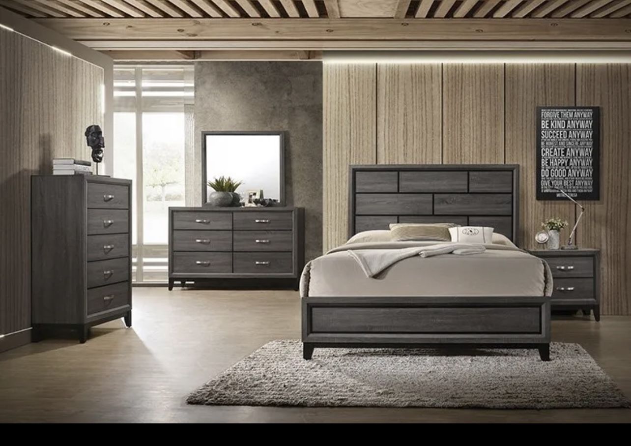 Amazing Sale! Bedroom Set With Bonus Mattress Set And Free Local Delivery