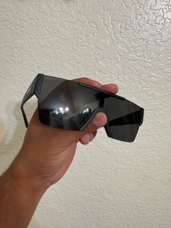 BURBERRY BE4(contact info removed)87 Matte Black Grey Rectangle Men's Sunglasses 60 mm