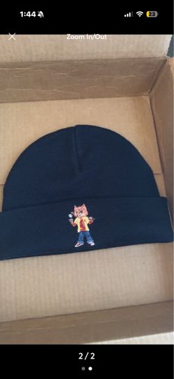 Polo Solid Fox Beanie Navy/Black
