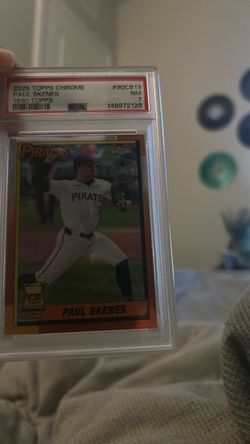 Paul Skenes 2025 Topps Chrome PSA 7 Baseball Card