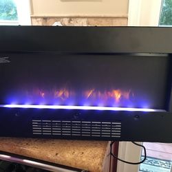 In Wall Fire Decor/Heater - read description