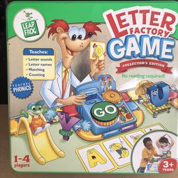 Leap Frog Letter Factory Game