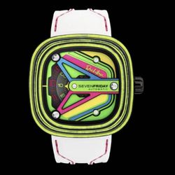 SevenFriday X Rocketbyz M3/03 “Psycho” Limited Edition 1 Of 150 Pieces. NWT