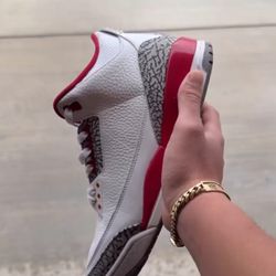 Jordan 3 Cardinal 