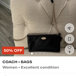 Coach Cross body clutch