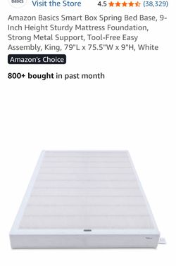 King-size box spring