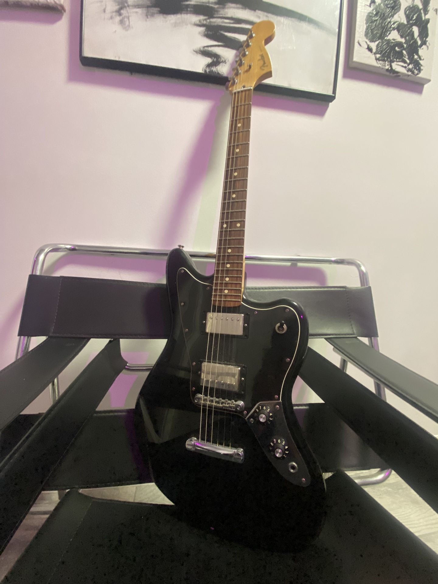Fender Jaguar HH Blacktop