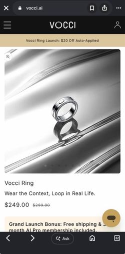 Vocci Smart Ring