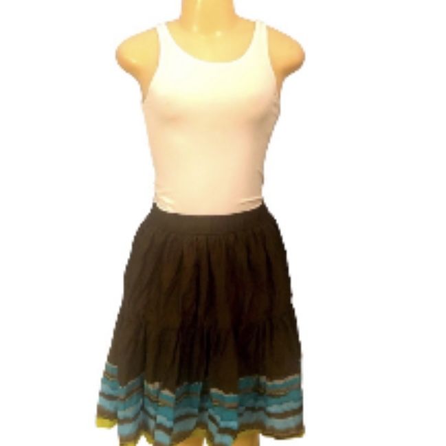 Old Navy Brown Sz S Cotton Skirt