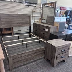 **🔥 BLACK FRIDAY DEAL! 🔥  Brand New 4-Piece QUEEN Bedroom Set – 20% OFF!**