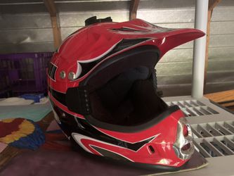 Small dirt bike helmet