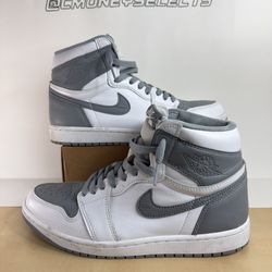 Nike Air Jordan 1 High Stealth Grey Size 8.5 Used Good Condition