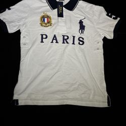 Brand New • Ralph Lauren City Polo Paris Edition With Tags Chief Keef Style Medium 🇫🇷