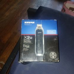 Shure X2u To USB Signal Adapter 