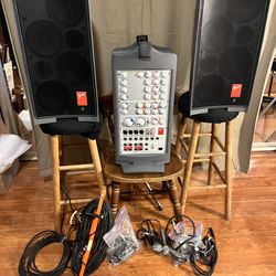 Public address (PA) system. Sound System. Fender Passport 500W P/N 069-1002-