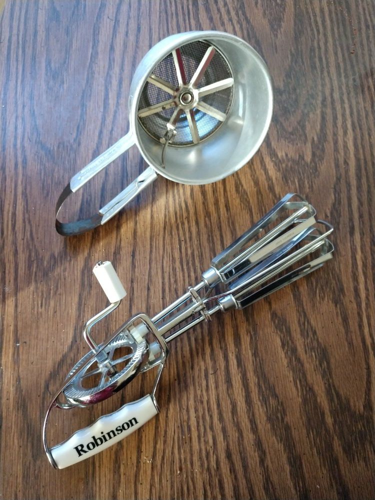 Vintage kitchen utensils