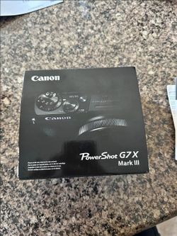 Canon Powershot G7X Mark iii