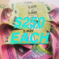 Sueños Music Festival 2025 (2-Day GA) Wristbands- MEET AT FRONT ENTRANCE!!! -$225 EACH