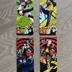 Persona 5 Cafe Popup Laser Ticket