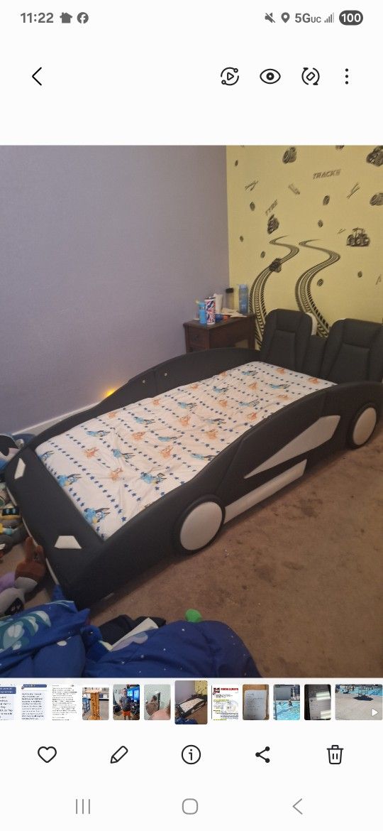 Twin Lamborghini Kids Bed
