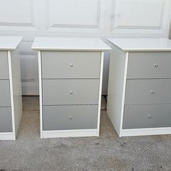 **3 Beatiful Multi use Nightstands**
