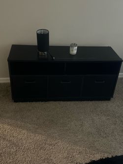 Black living room table