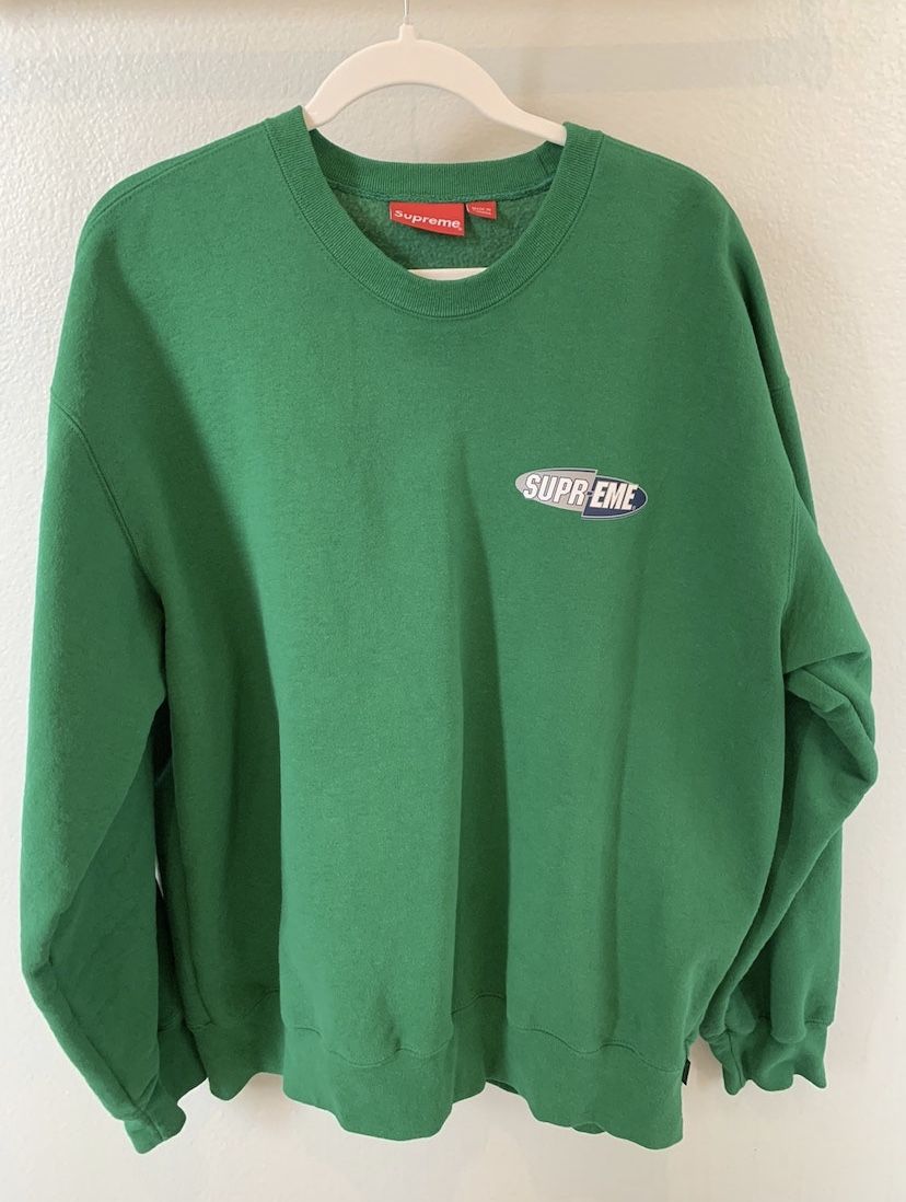 Supreme 212 Crewneck Green XL