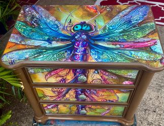 A Stunning Dragon Fly Inspired Chest