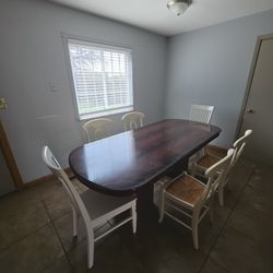 Solid Wood Kitchen Dining Table Set - (LIMITED TIME DEAL - by the end of April 2nd)