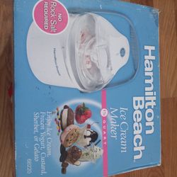 New Ice Cream Maker 