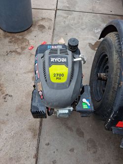 Ryobi gas motor/pressure sprayer