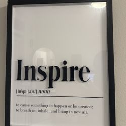 Inspire Wall Art 