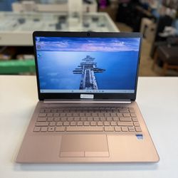HP Laptop 14inch 4Gb Ram 64GB storage Pink 