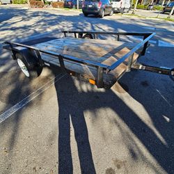 Open Trailer 5x8 "2022" Pulls Straight, Excellent Condition Clean Documentation In Hand ✋️ READ DESCRIPTION FIRST, LEA PRIMERO 👇 