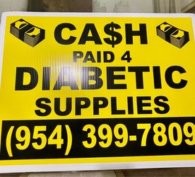 Cash paid for diabetic testing supplies Cash paid for diabetic testing supplies