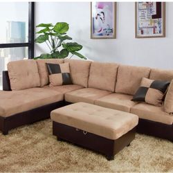 Sectional And Ottoman