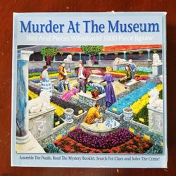 Bits And Pieces Whodunit? 1000 Piece Jigsaw Puzzle Murder At The Museum