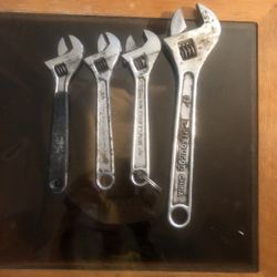 12 Inch And 3 -8 Inch Crescent wrench