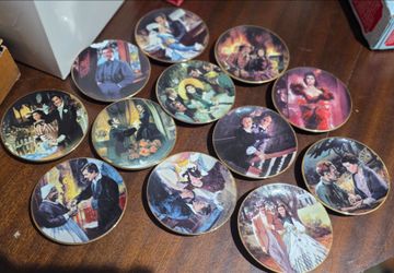 Gone With the Wind Collector plates
